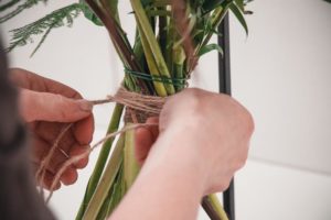 Wildboeket met gemengde kleuren
