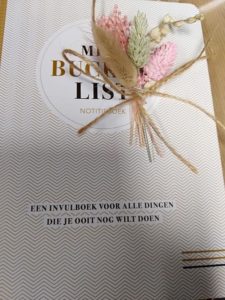 bucket list bloemen