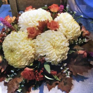 Vierdubbele chrysantenbol