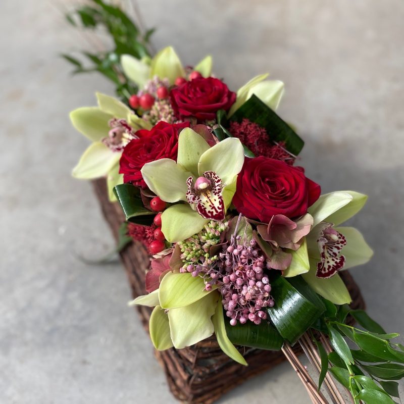 Mand rechthoek Cymbidium 2